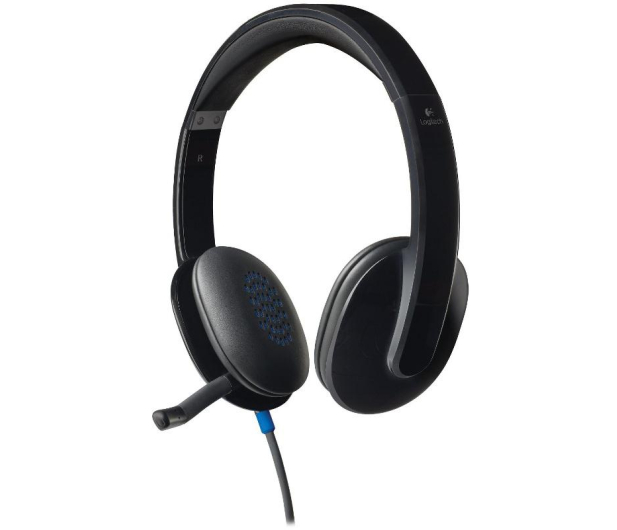 Logitech H540 Headset czarne z mikrofonem - 122603 - zdjęcie 2